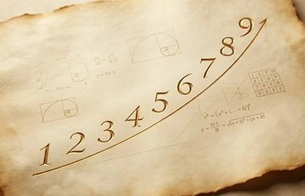 Suite de nombres illustrant le calcul du chemin de vie en numérologie
